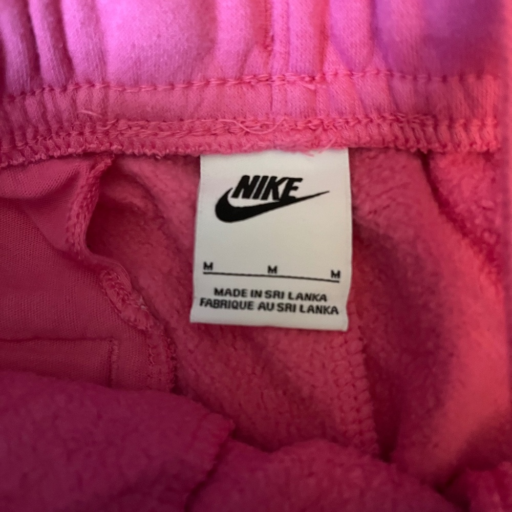 Nike pink sweatpants